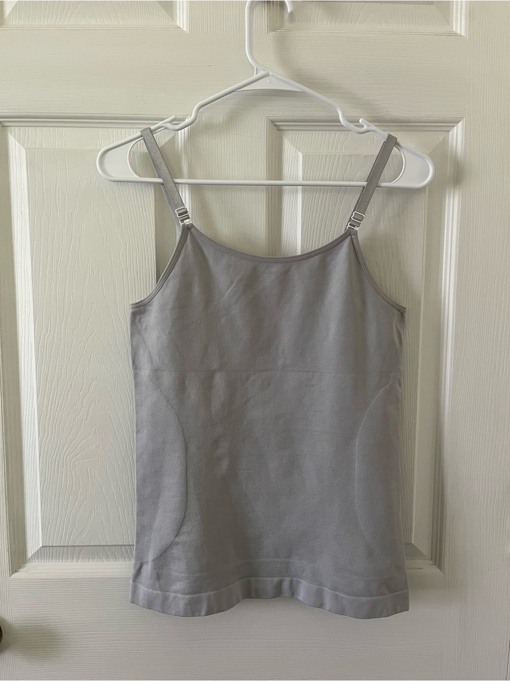 Shapermint Essentials Gray Seamless Adjustable-Strap Camisole - Picture 2 of 5